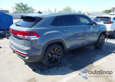 2025 Volkswagen Atlas Cross Sport 2.0T Se W/Technology из США, поврежденный, VIN 1V2JE2CA8SC208052